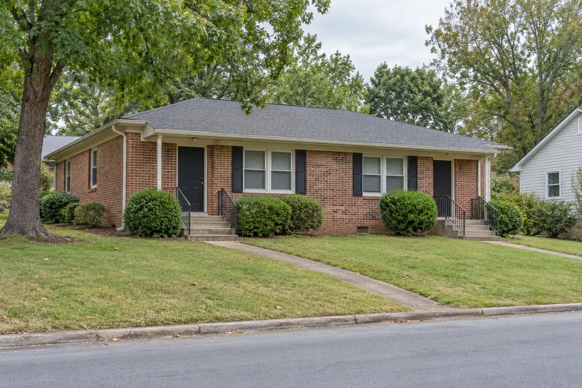 A two-unit rental house in Winston-Salem